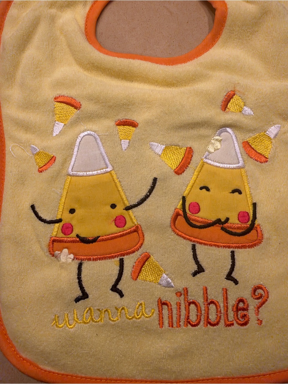 FALL Baby Bib - Picture 2 of 5